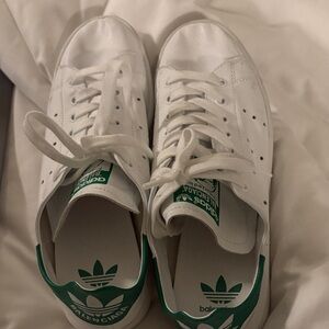 Balenciaga Adidas Classic White and Green Shoes